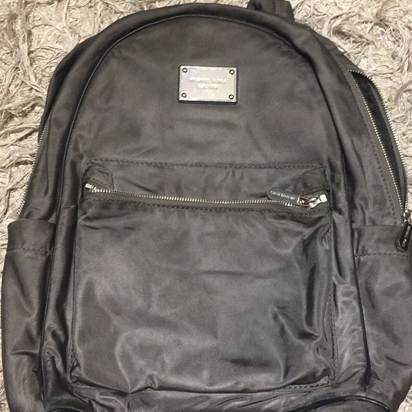 Gray Michael Kors backpack